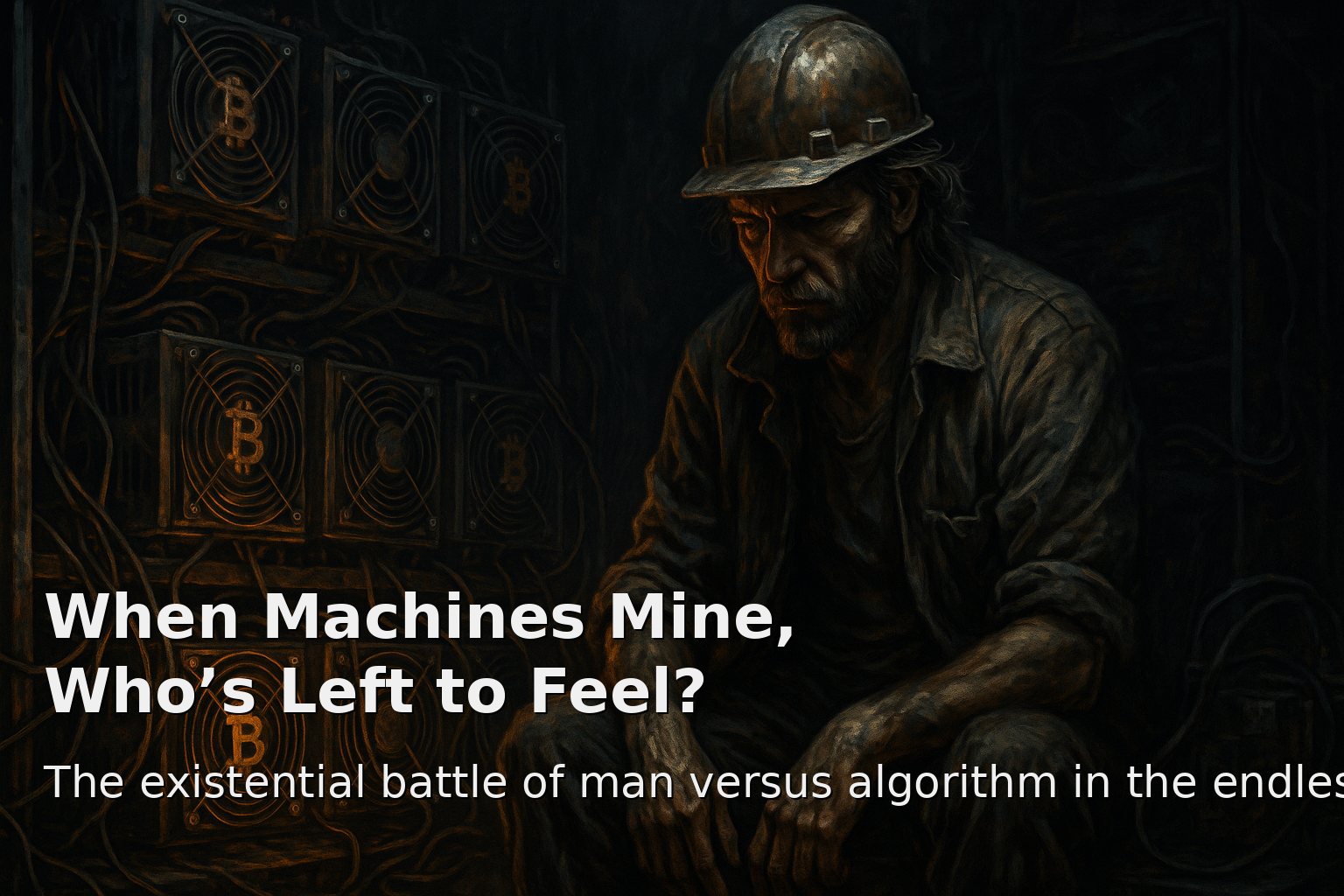 The Miner’s Illusion: How the Machines Took Over and We Pretended to Win